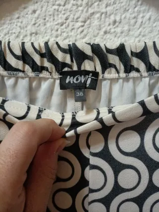 Pantalón estampado mujer