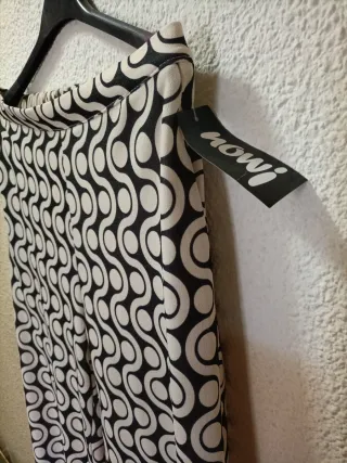 Pantalón estampado mujer