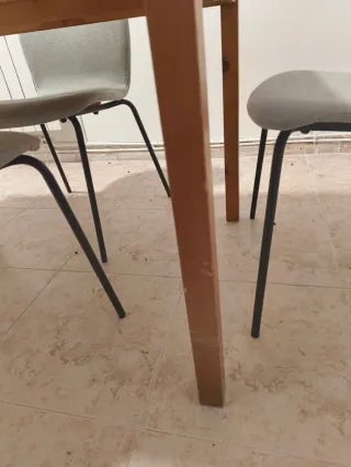 Mesa de comedor de madera IKEA