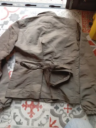 Chaqueta Massimo Dutti Mujer Verde Oliva