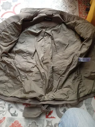 Chaqueta Massimo Dutti Mujer Verde Oliva