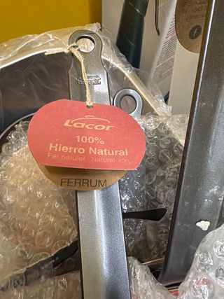 Sartén de hierro natural 28 cm