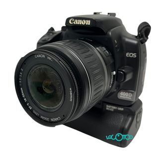 Cámara Canon EOS 400D + Lente EF-S 18-55mm