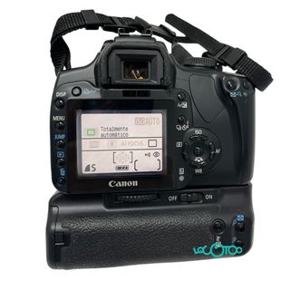 Cámara Canon EOS 400D + Lente EF-S 18-55mm