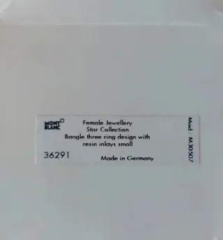 Pulsera Montblanc Plata Multicolor