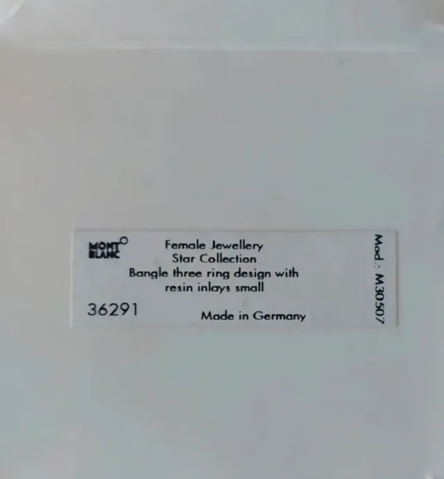 Pulsera Montblanc Plata Multicolor