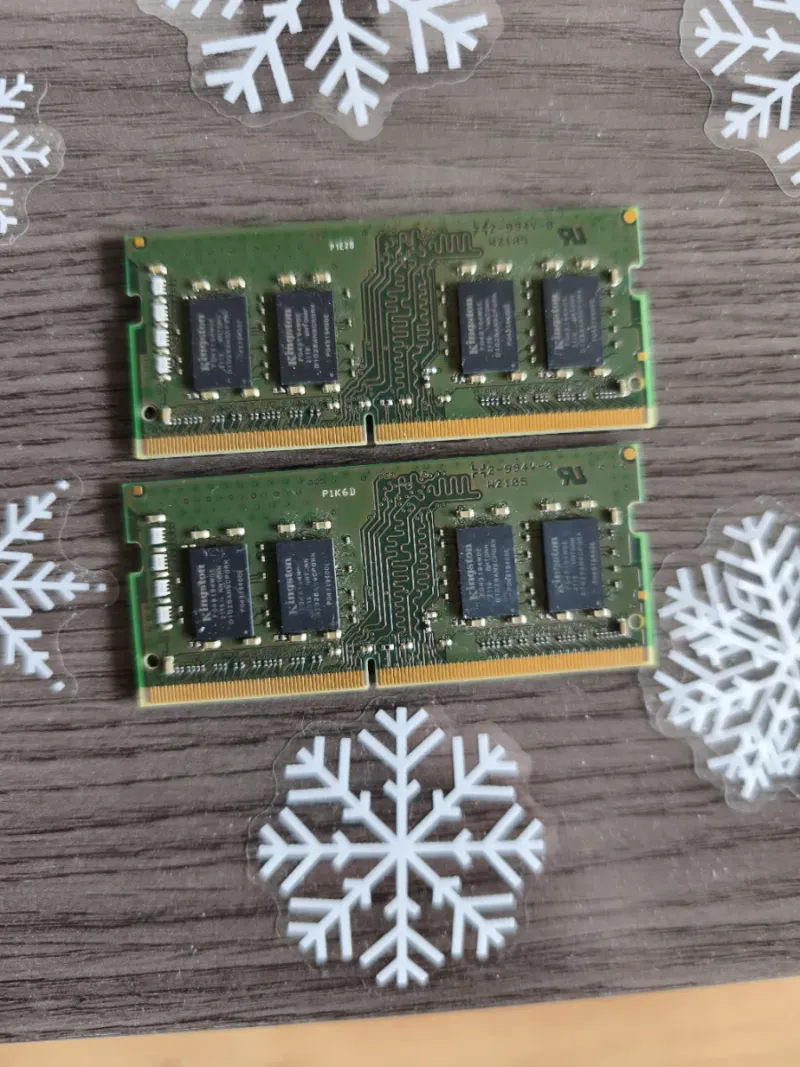 2x 8GB Kingston DDR4 2666MHz RAM afbeelding 2