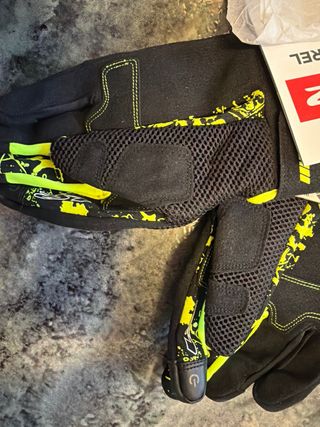 Guantes Moto LS2 Negro y Amarillo Talla M