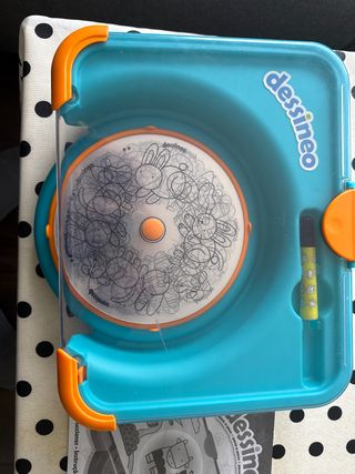 Proyector de Dibujo Dessineo Azul y Naranja