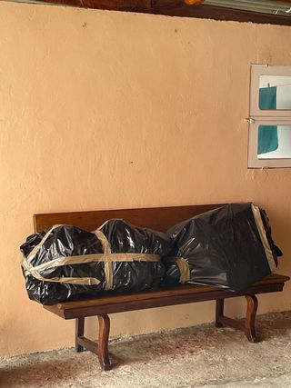 Remolque John Deere verde para tractor