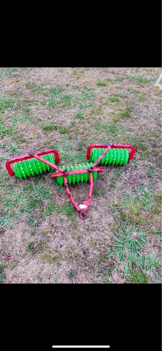 Remolque John Deere verde para tractor