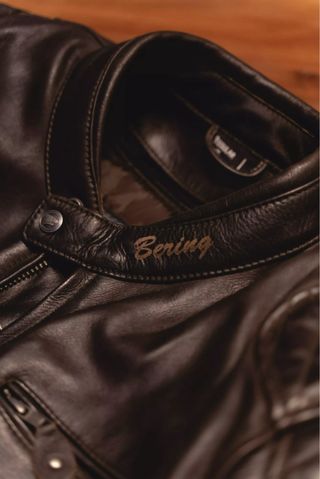 Chaqueta Moto Cafe Racer Cuero L