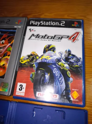 Lote 5 Juegos PS2: Crash, MotoGP4, Narnia, Beyond