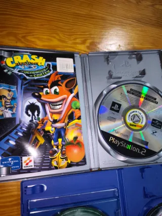 Lote 5 Juegos PS2: Crash, MotoGP4, Narnia, Beyond