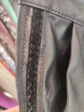 Falda cuero G.RICCERI