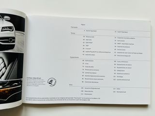 Catálogo Audi A7 C7 Sportback
