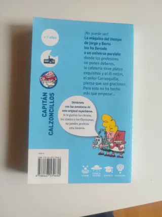 El Capitán Calzoncillos y la dramática aventura...