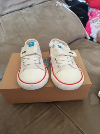 Mustang Canver Blancas Talla 27