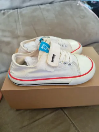 Mustang Canver Blancas Talla 27