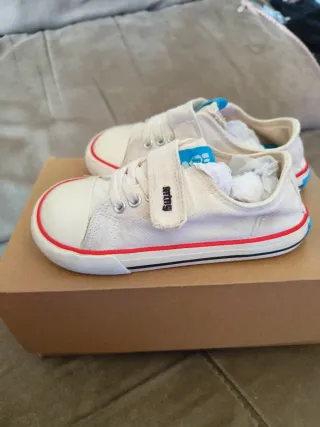 Mustang Canver Blancas Talla 27