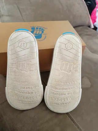 Mustang Canver Blancas Talla 27