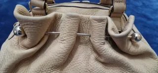 Bolso ante beige Gloria Ortiz