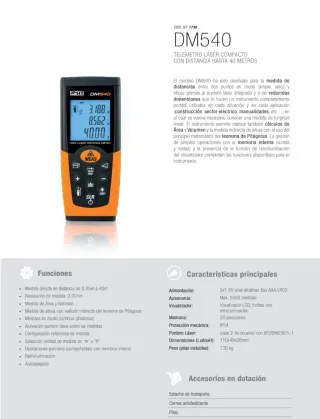 Medidor Láser HT DM340