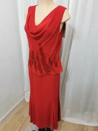 Conjunto rojo mujer talla 44