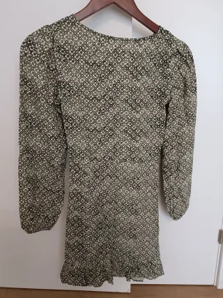 Vestido midi Mango color Kaki