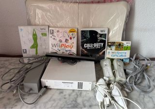 Nintendo Wii con giochi e accessori