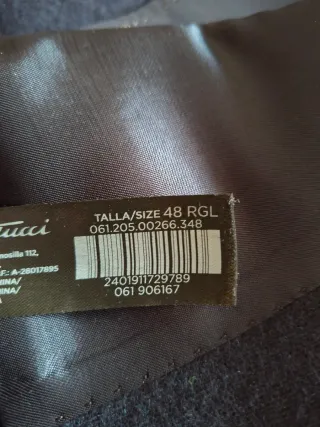 Amerinca Lana Emidio Tucci Azul