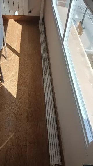 Carril Panel Japonés Blanco para 5 caidas