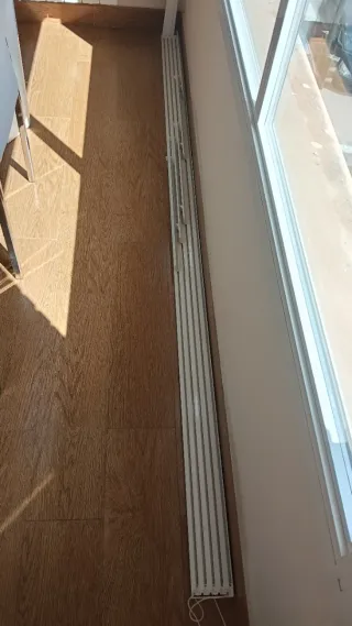 Carril Panel Japonés Blanco para 5 caidas