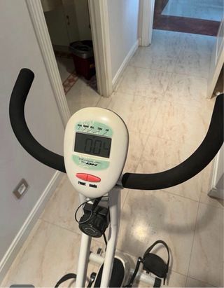 Bicicleta Estática Blanca