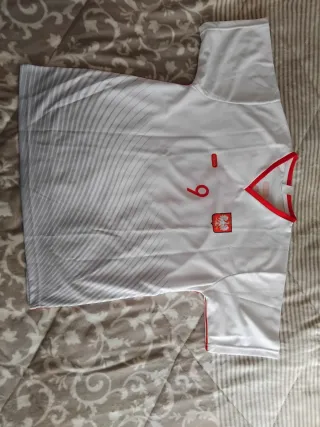 Camiseta Polonia Lewandowski Talla M