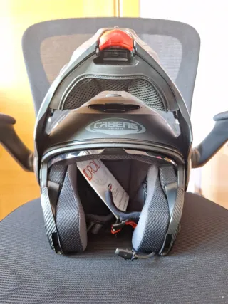 Casco Moto Modular Caberg Droid Negro Mate