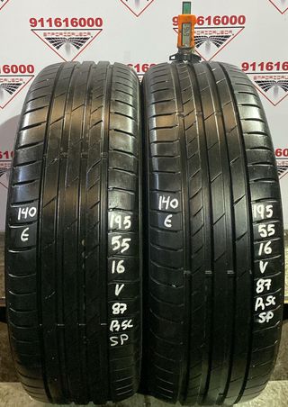 195 55 16 V KUMHO RUEDA AL 90% VIDA UTIL