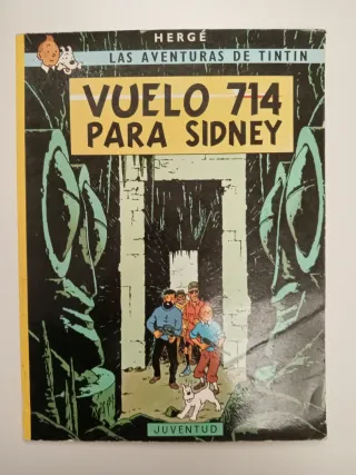 Cómic Vuelo 714 para Sydney Tintín
