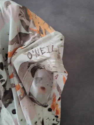 Camisa estampada manga corta