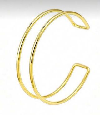 Conjunto pulseras y collar dorado