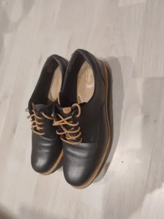 Zapatos Clarks artisan Cuero Negro Mujer talla 39