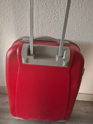 Maleta John Travel Roja 4 Ruedas