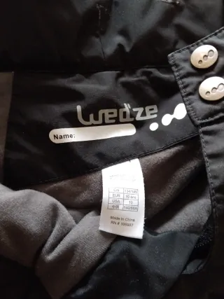 Lote ropa esquí niño Wedze