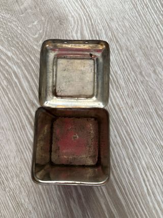 Lata antigua té La Fortuna Madrid c.1900