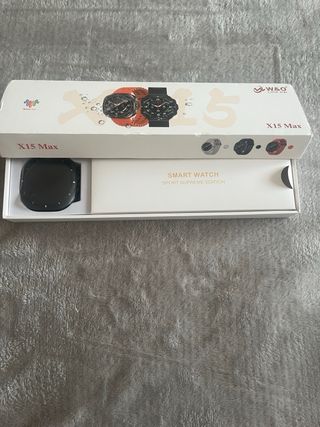 Reloj Inteligente W&O X15 Max Negro