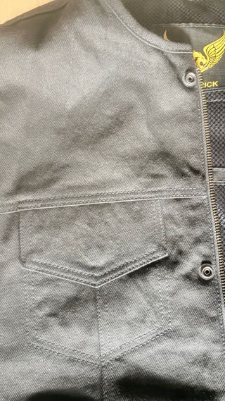 Chaleco Leatherick Motero XL Negro