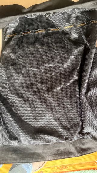 Chaleco Leatherick Motero XL Negro