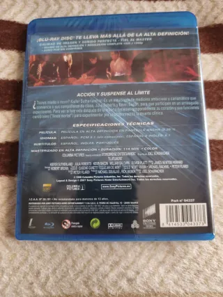 Linea Mortal Blu-ray Thriller Español