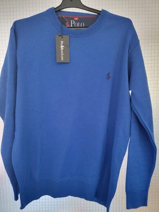 Polo Ralph Lauren Jersey Azul Talla XXL