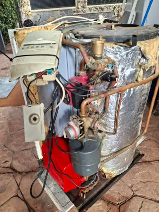 Caldera Roca con piezas nuevas